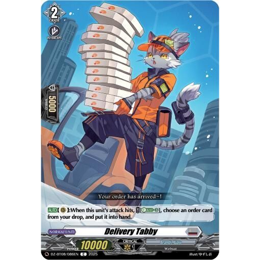 Image for Delivery Tabby (DZ-BT08/086EN) (DZ-BT08) - Cardfight Vanguard