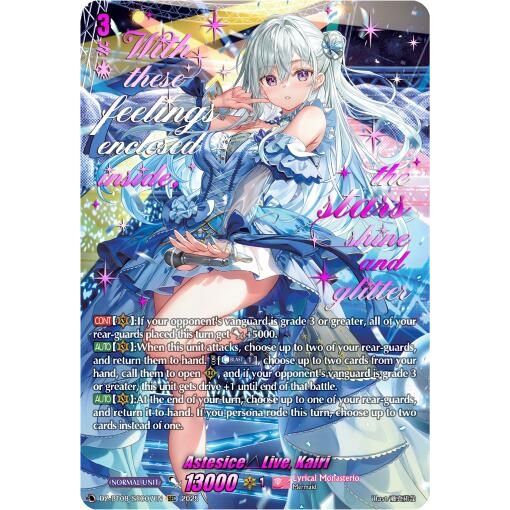 Image for AstesiceLive, Kairi (SEC) (DZ-BT08/SEC07EN) (DZ-BT08) - Cardfight Vanguard