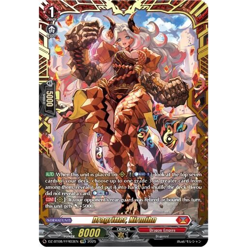 Image for Dragritter, Nirmihn (FFR) (DZ-BT08/FFR03EN) (DZ-BT08) - Cardfight Vanguard