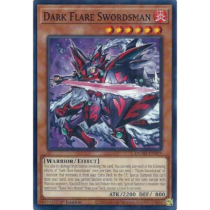 Image for Dark Flare Swordsman (DUAD-EN019) (DUAD) - YuGiOh