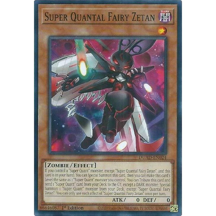 Image for Super Quantal Fairy Zetan (DUAD-EN024) (DUAD) - YuGiOh