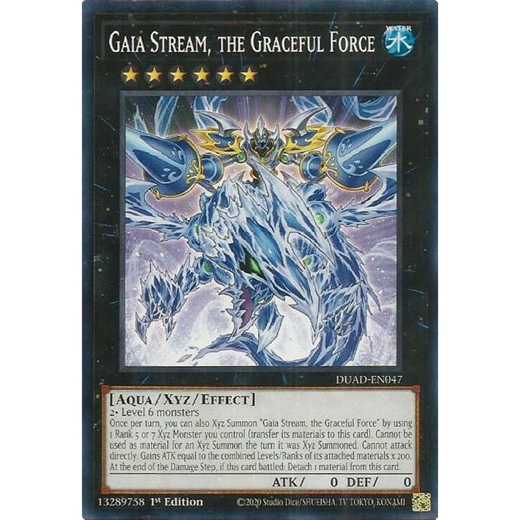 Image for Gaia Stream, the Graceful Force (DUAD-EN047) (DUAD) - YuGiOh