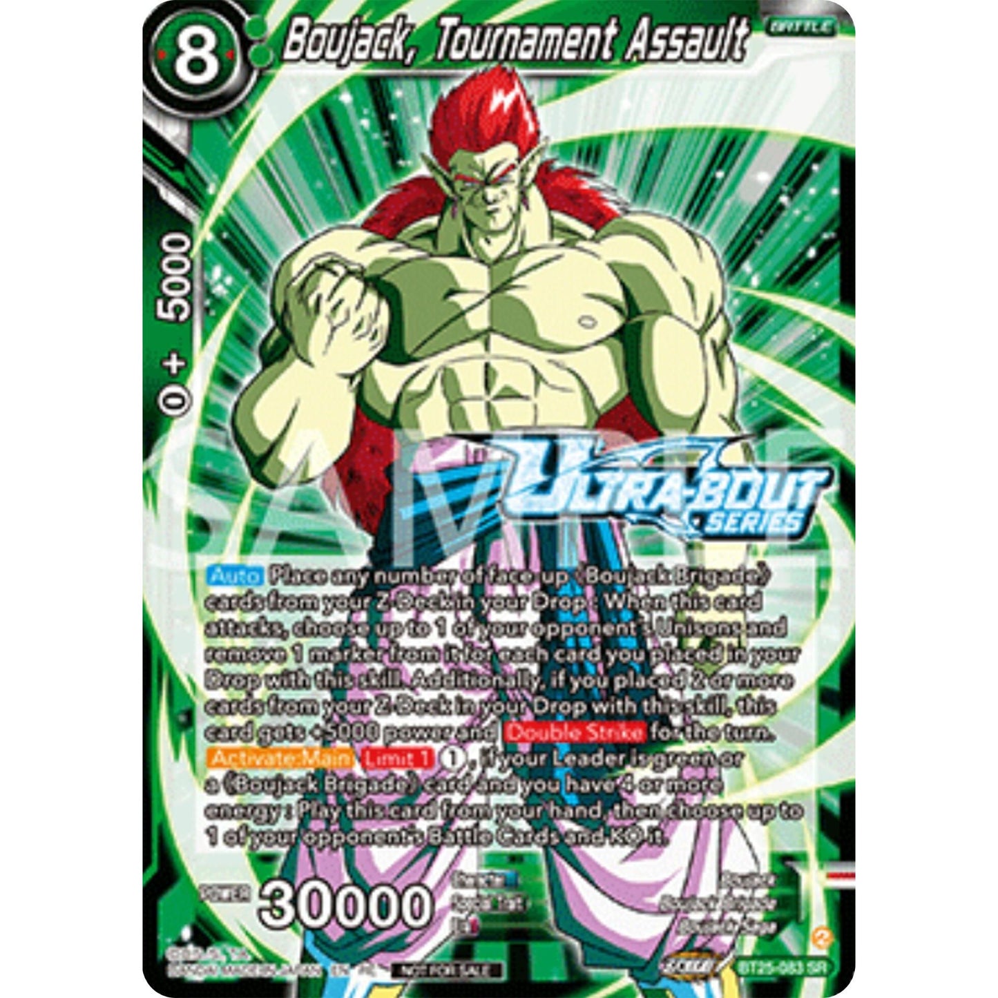 Image for Boujack, Tournament Assault (Event Pack 17) (BT25-083) (PR) - Dragon Ball Super: Masters