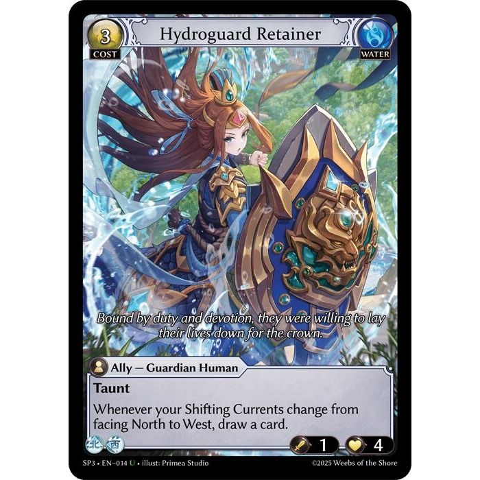 Image for Hydroguard Retainer (014) (SP3) - Grand Archive TCG