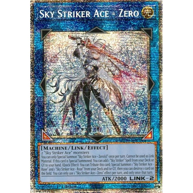 Image for Sky Striker Ace = Zero (Starlight Rare) (DUAD-EN049) (DUAD) - YuGiOh
