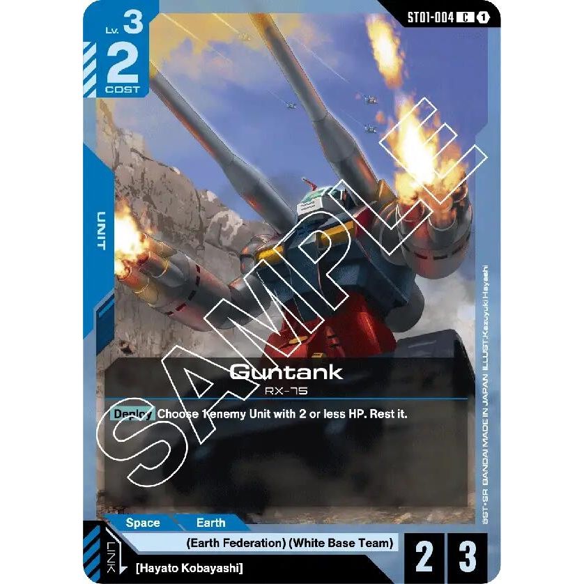 Image for Guntank (ST01-004) (ST01) - Gundam Card Game