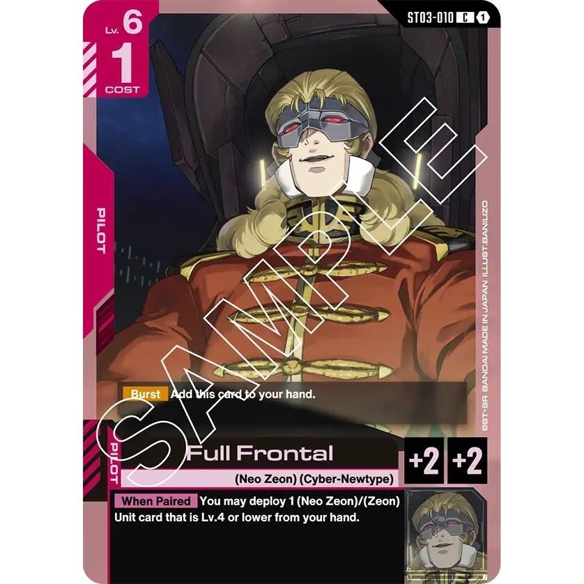 Image for Full Frontal (ST03-010) (ST03) - Gundam Card Game