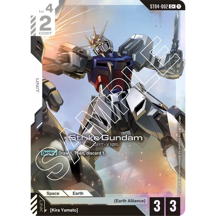 Image for Strike Gundam (C+) (ST04-002) (ST04) - Gundam Card Game