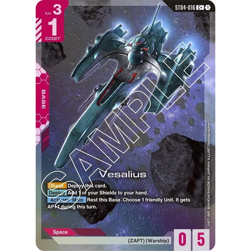 Image for Vesalius (C+) (ST04-016) (ST04) - Gundam Card Game
