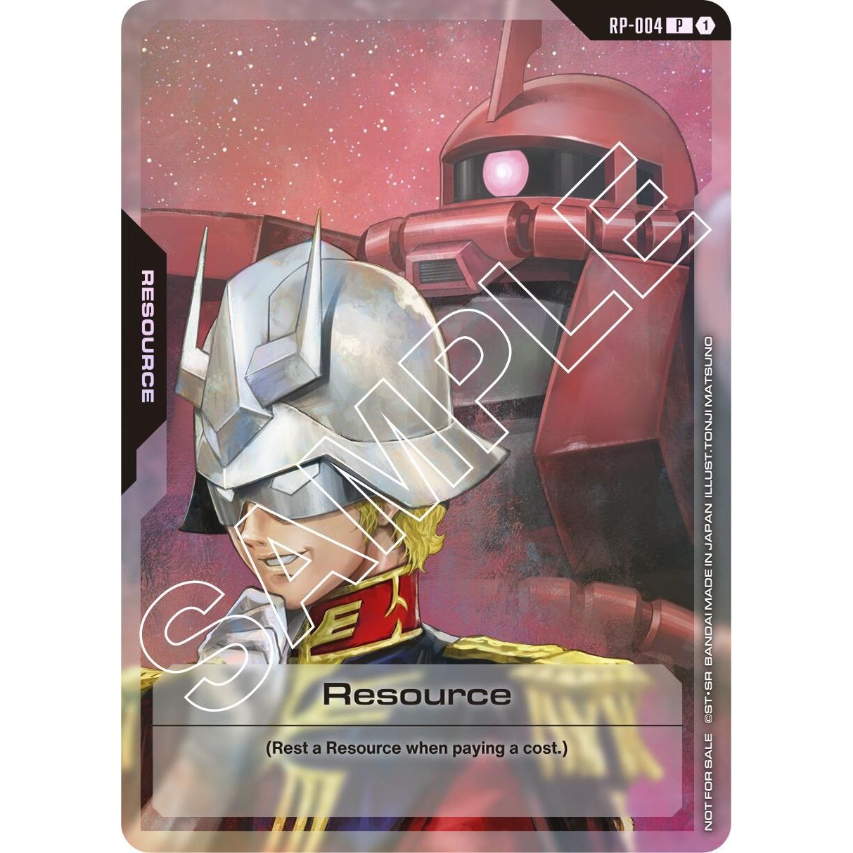 Image for Resource (RP-004) (Mobile Suit Gundam) (RP-004) (RP) - Gundam Card Game