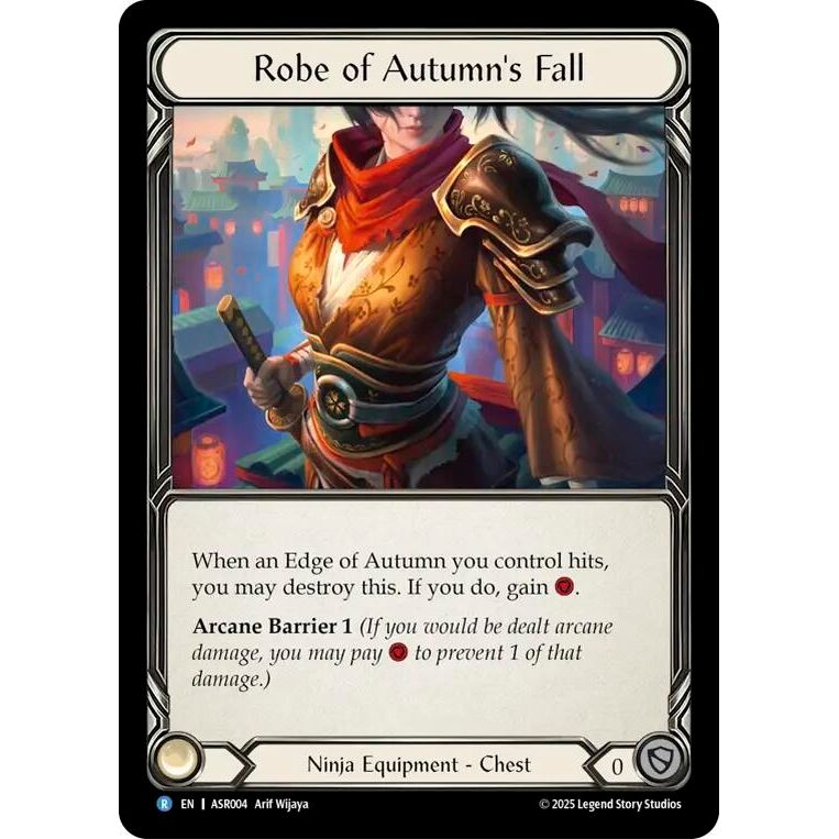 Image for Robe of Autumn's Fall (ASR004) - Flesh and Blood TCG