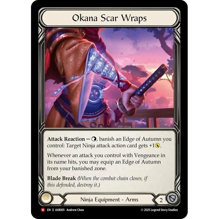 Image for Okana Scar Wraps (ASR005) - Flesh and Blood TCG