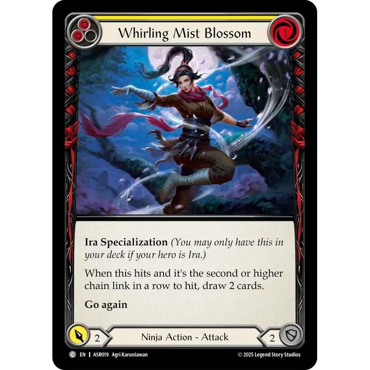 Image for Whirling Mist Blossom (ASR019) - Flesh and Blood TCG