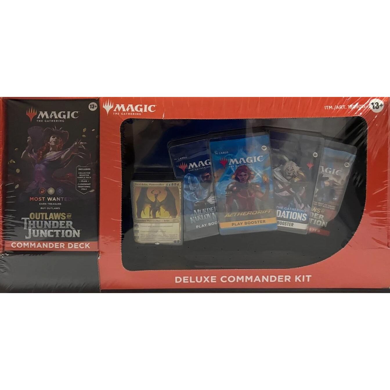 Image for Outlaws of Thunder Junction Deluxe Commander Kit - Most Wanted - Magic: The Gathering