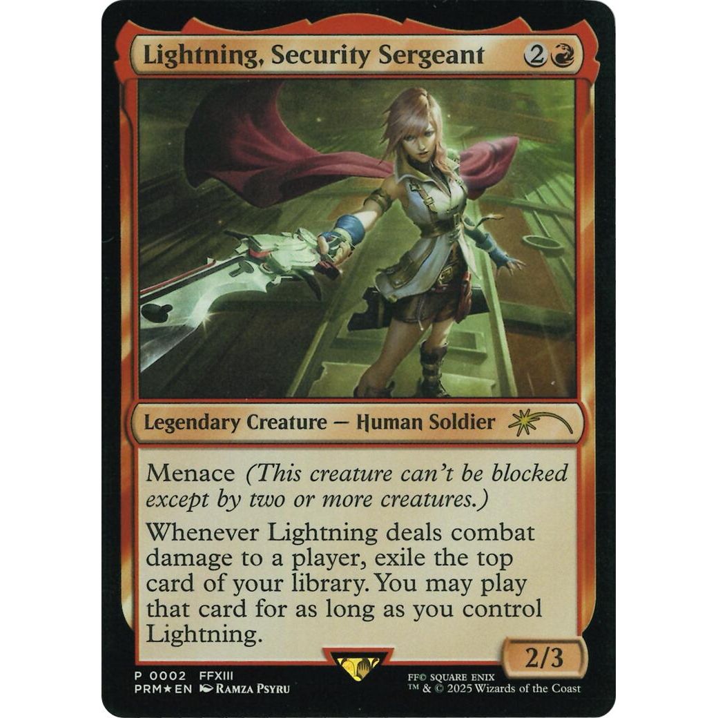Image for Lightning, Security Sergeant (Costco Bundle) (2) (UMP) - Magic: The Gathering
