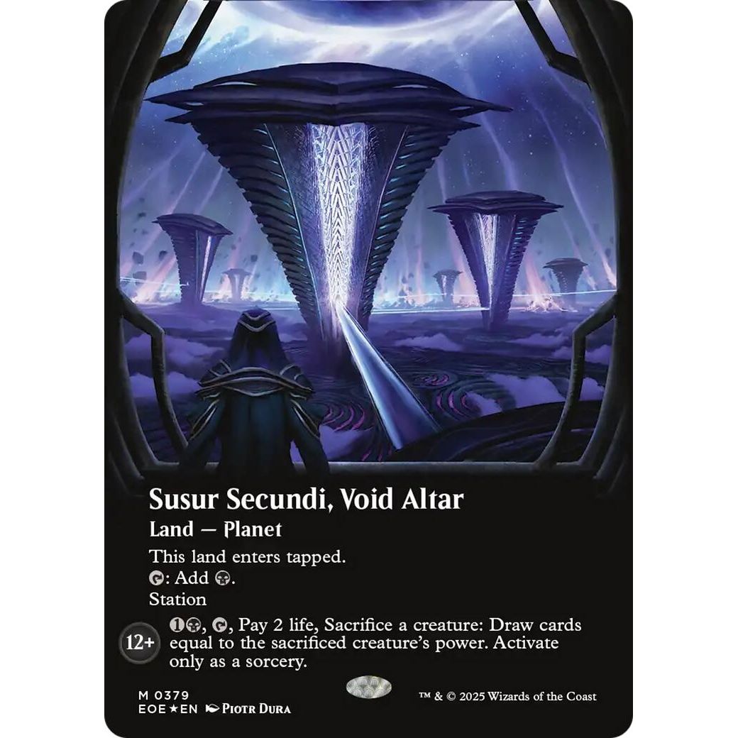 Image for Susur Secundi, Void Altar (Borderless) (Galaxy Foil) (379) (EOE) - Magic: The Gathering