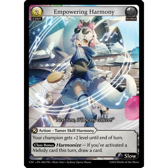 Image for Empowering Harmony (002) (P) - Grand Archive TCG