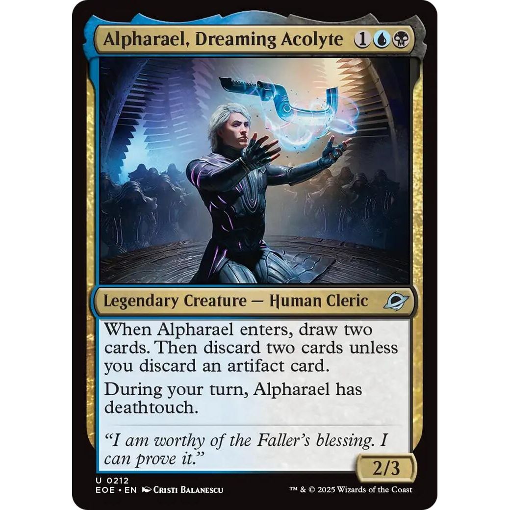 Image for Alpharael, Dreaming Acolyte (212) (EOE) - Magic: The Gathering