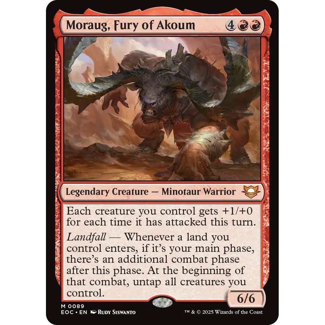 Image for Moraug, Fury of Akoum (89) (EOC) - Magic: The Gathering