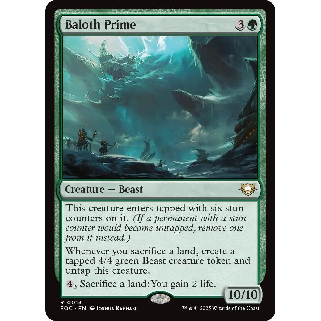 Image for Baloth Prime (13) (EOC) - Magic: The Gathering
