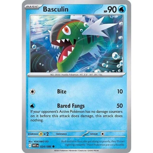 Image for Basculin (024/086) (WHT) - Pokemon