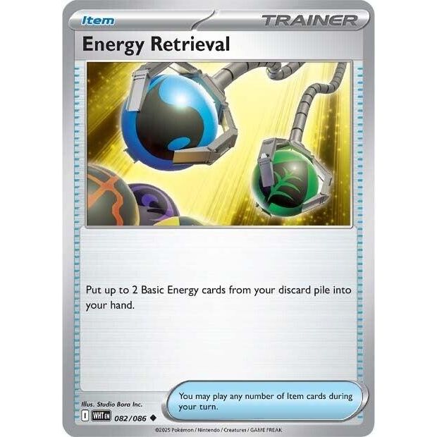 Image for Energy Retrieval (082/086) (WHT) - Pokemon
