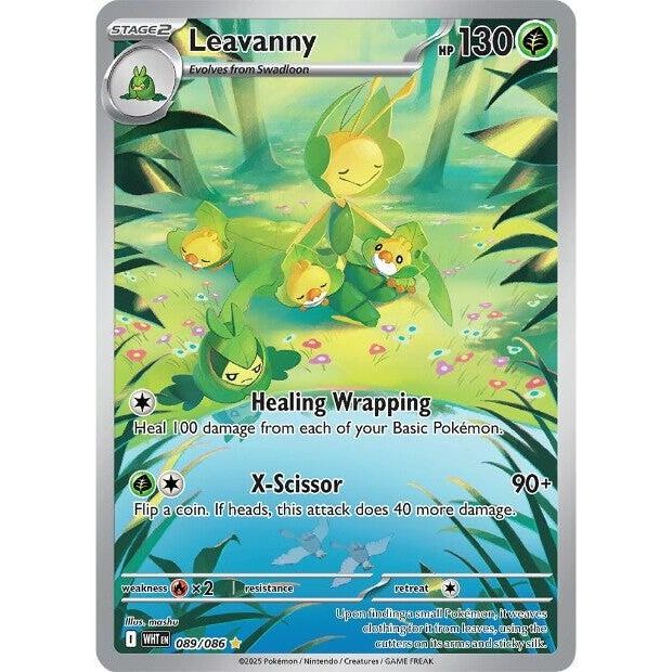 Image for Leavanny (089/086) (WHT) - Pokemon