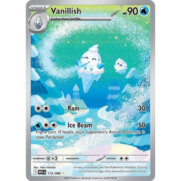 Image for Vanillish (112/086) (WHT) - Pokemon