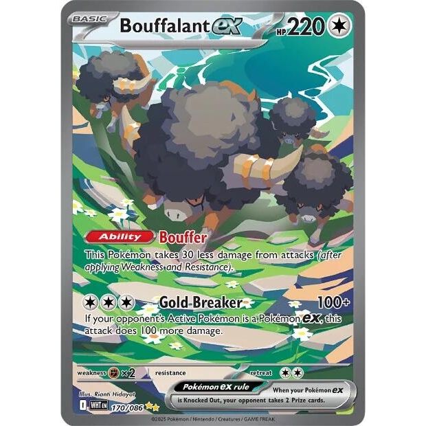 Image for Bouffalant ex (170/086) (WHT) - Pokemon