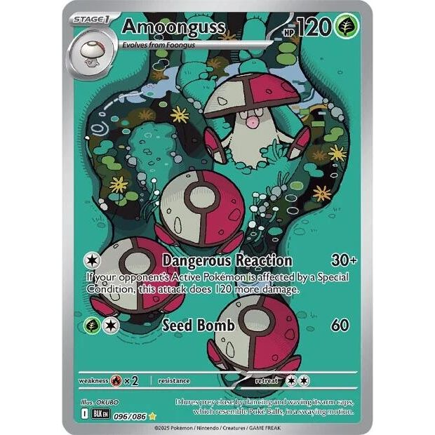 Image for Amoonguss (096/086) (BLK) - Pokemon