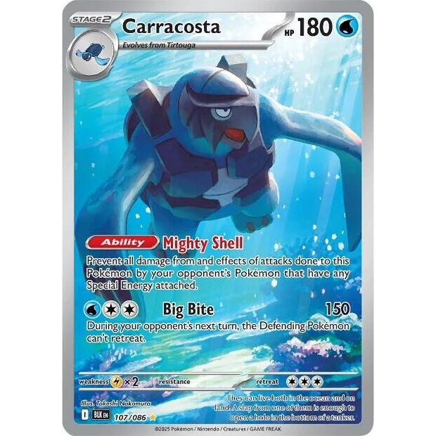 Image for Carracosta (107/086) (BLK) - Pokemon