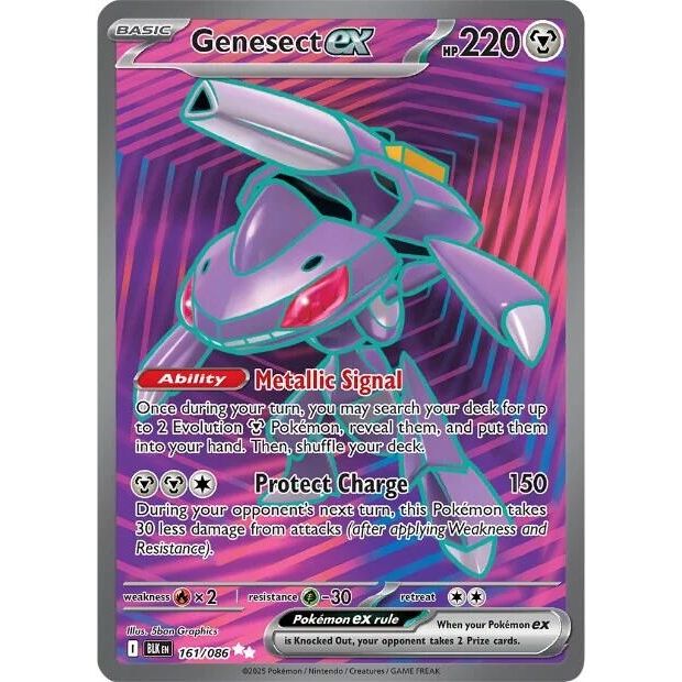 Image for Genesect ex (161/086) (BLK) - Pokemon