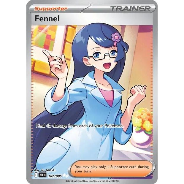 Image for Fennel (162/086) (BLK) - Pokemon