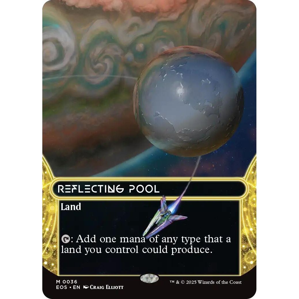 Image for Reflecting Pool (0036) (Borderless) (36) (EOS) - Magic: The Gathering