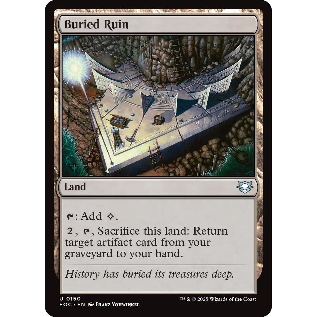 Image for Buried Ruin (150) (EOC) - Magic: The Gathering