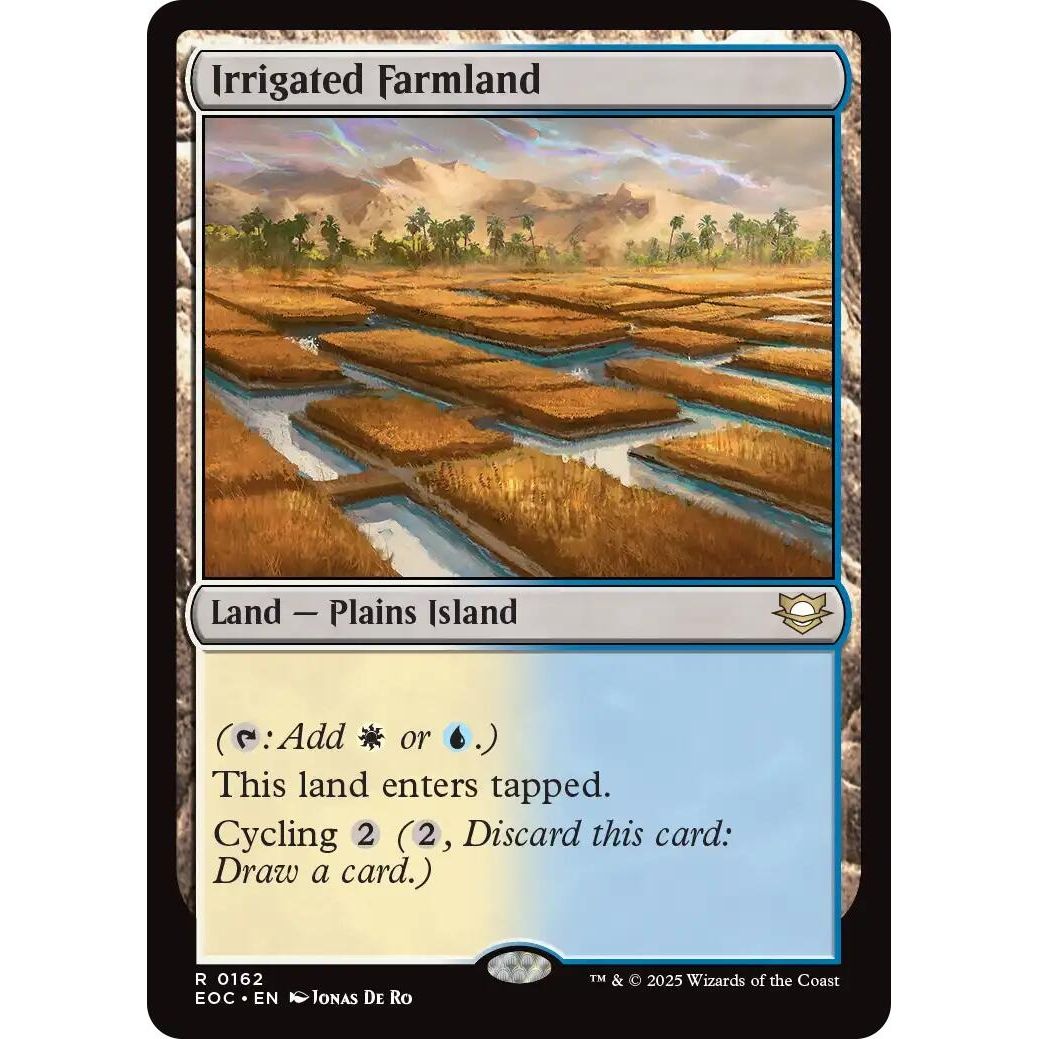 Image for Irrigated Farmland (162) (EOC) - Magic: The Gathering