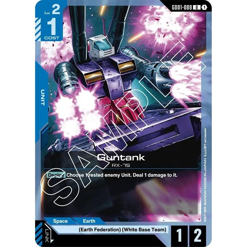 Image for Guntank (GD01-008) (GD01) - Gundam Card Game