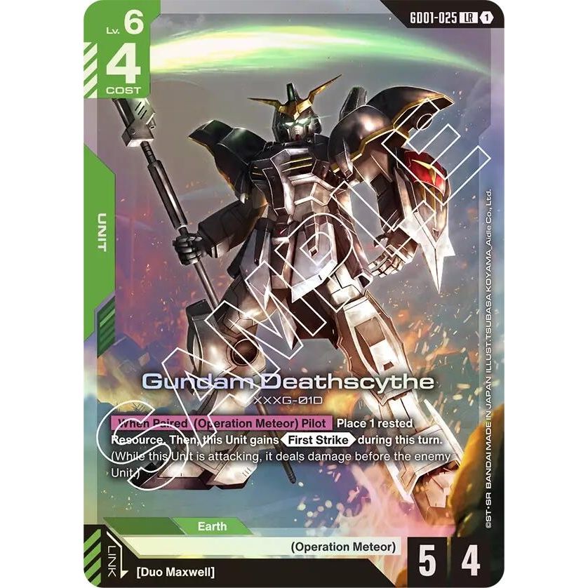 Image for Gundam Deathscythe (GD01-025) (GD01-025) (GD01) - Gundam Card Game