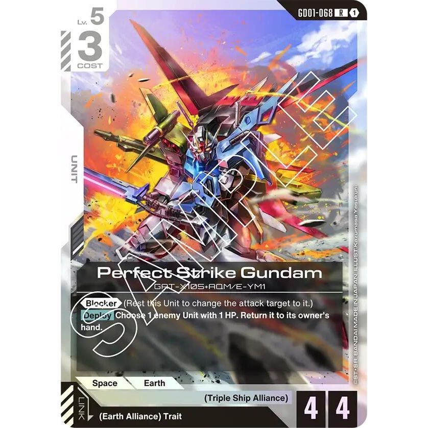Image for Perfect Strike Gundam (GD01-068) (GD01) - Gundam Card Game