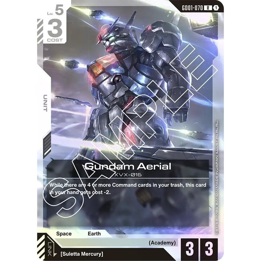 Image for Gundam Aerial (GD01-070) (GD01) - Gundam Card Game
