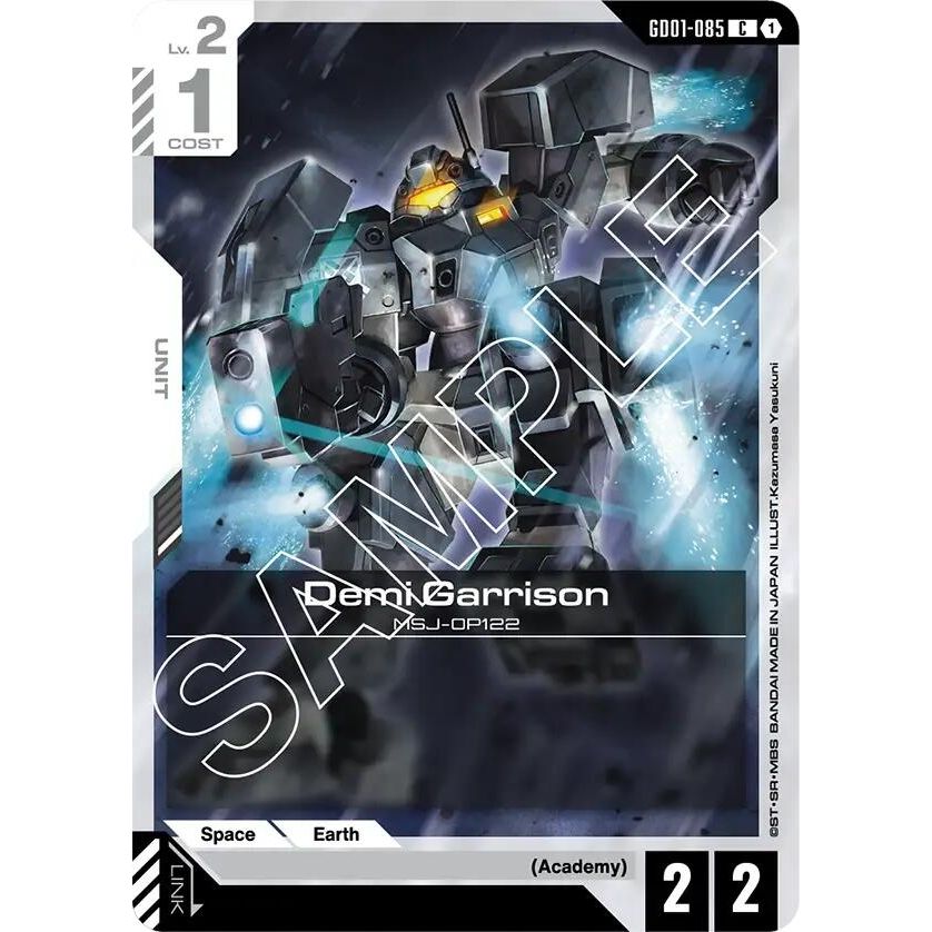 Image for Demi Garrison (GD01-085) (GD01) - Gundam Card Game