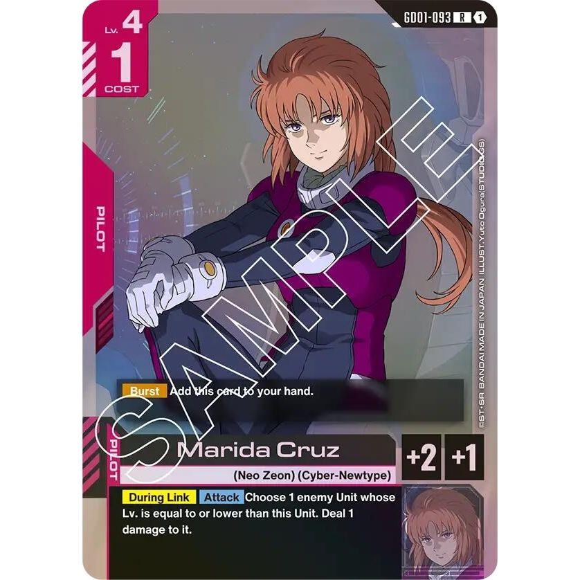 Image for Marida Cruz (GD01-093) (GD01) - Gundam Card Game