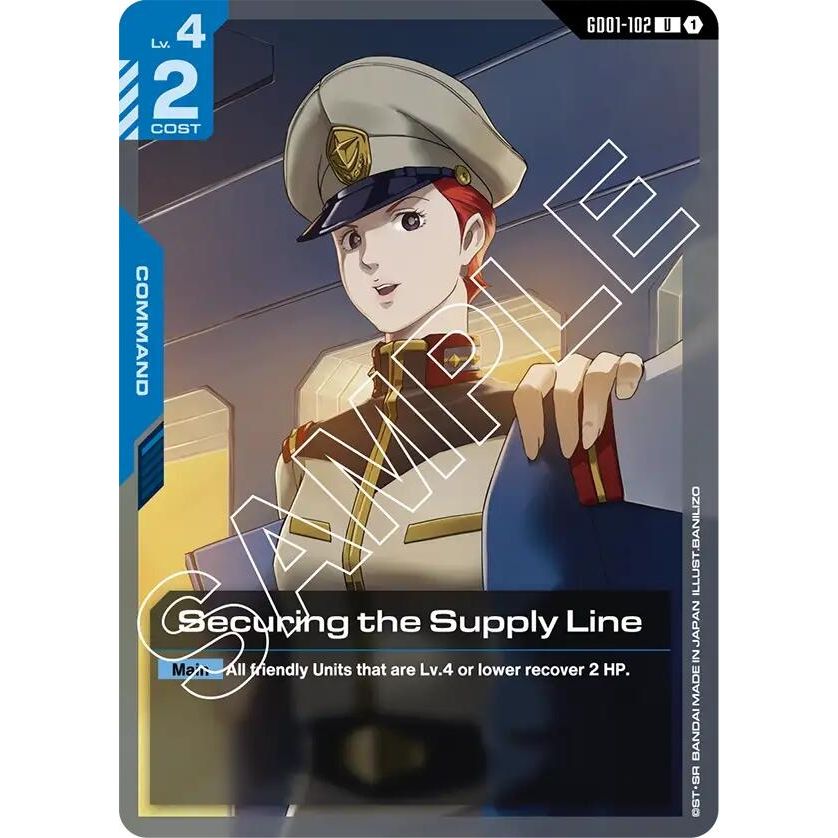 Image for Securing the Supply Line (GD01-102) (GD01) - Gundam Card Game