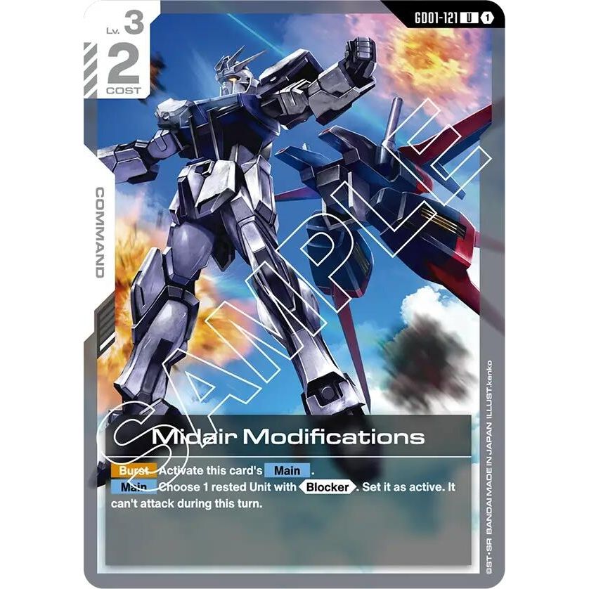 Image for Midair Modifications (GD01-121) (GD01) - Gundam Card Game