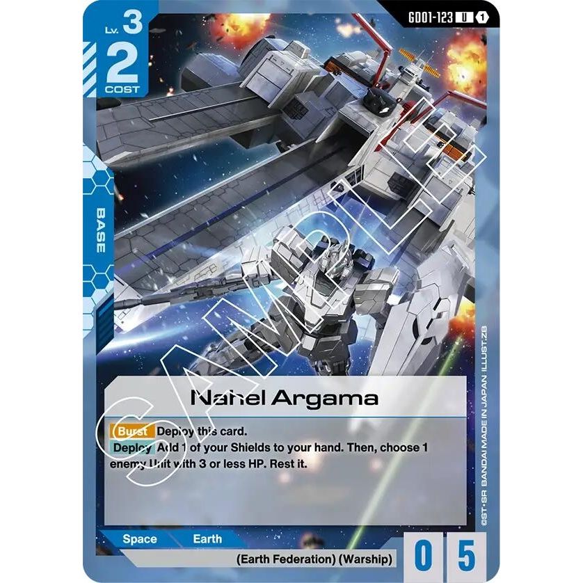 Image for Nahel Argama (GD01-123) (GD01) - Gundam Card Game