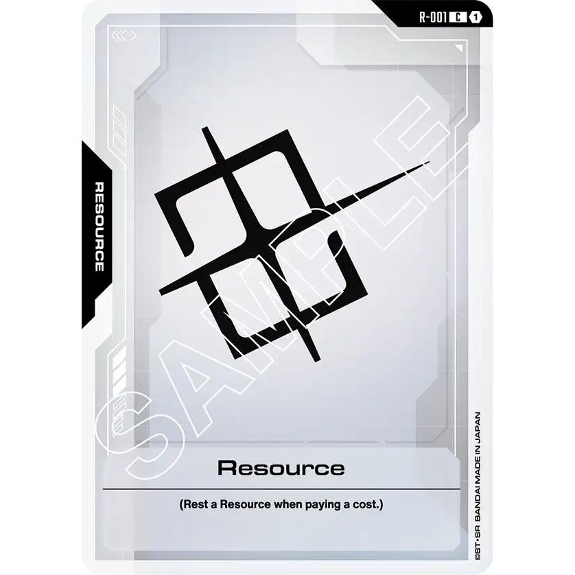 Image for Resource (R-001) (GD01) - Gundam Card Game