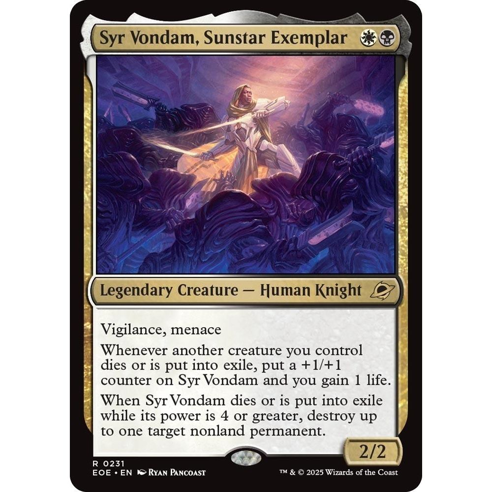 Image for Syr Vondam, Sunstar Exemplar (231) (EOE) - Magic: The Gathering
