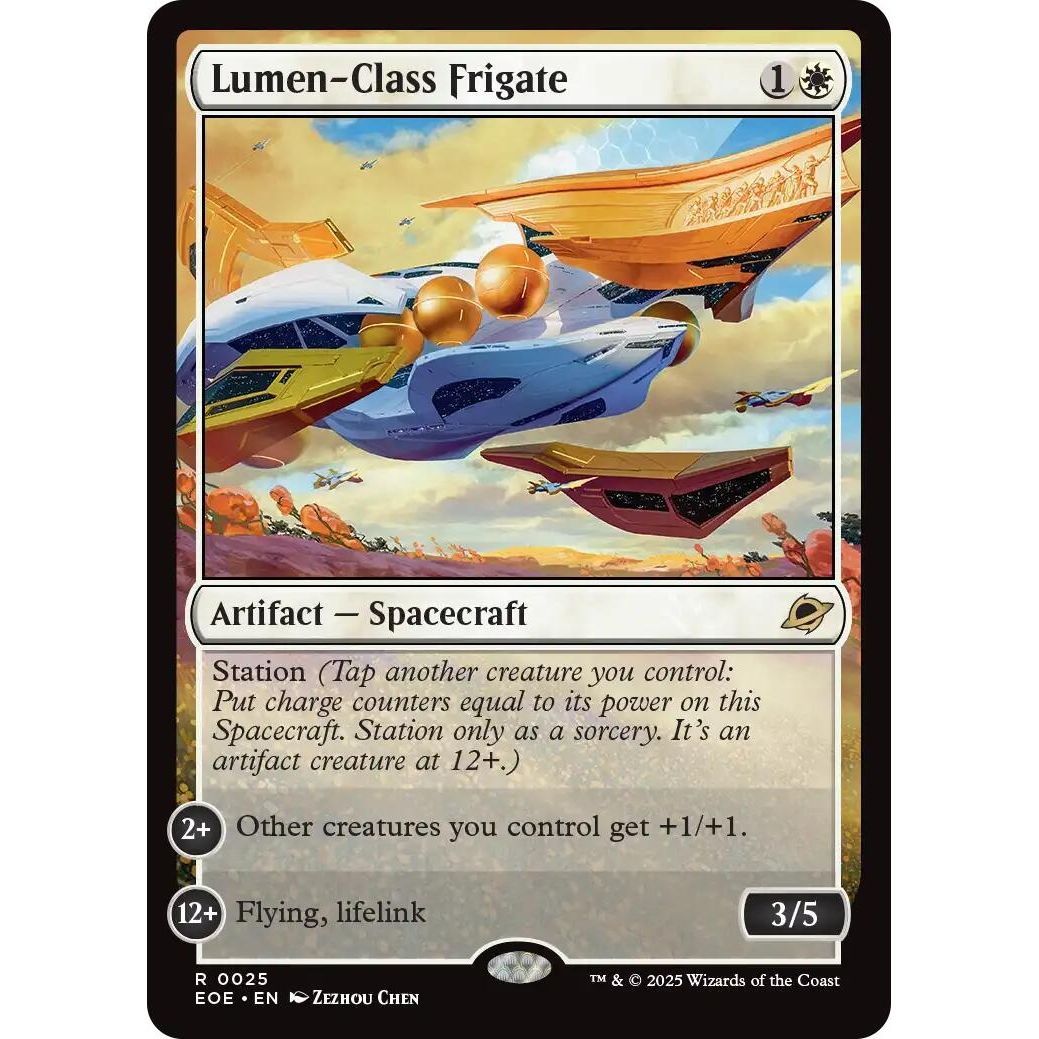 Image for Lumen-Class Frigate (25) (EOE) - Magic: The Gathering
