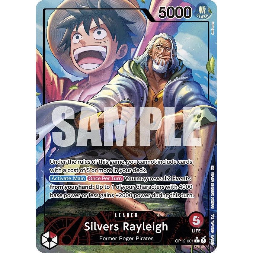 Image for Silvers Rayleigh (Alternate Art) (OP12-001) (OP12) - One Piece Card Game