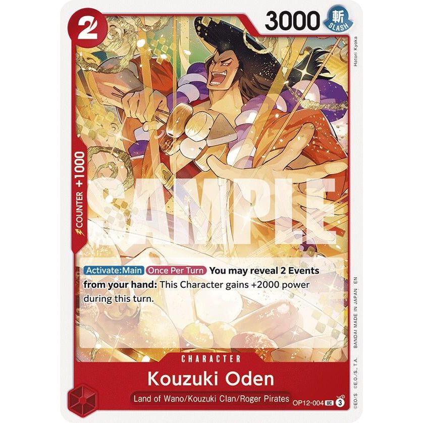 Image for Kouzuki Oden (OP12-004) (OP12) - One Piece Card Game